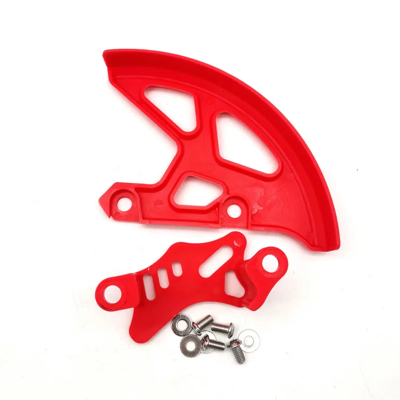 2 Pcs Rear Brake Caliper Guard and Disc Cover For Honda CR125R CR250R CRF 250 450 R X