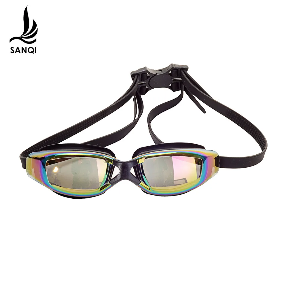 Adjustable Myopia Swim Glasses Anti fog UV Protecion Waterproof Anti-Fog Beach Eyewear Water Sport Silicone Surf Diving Goggles