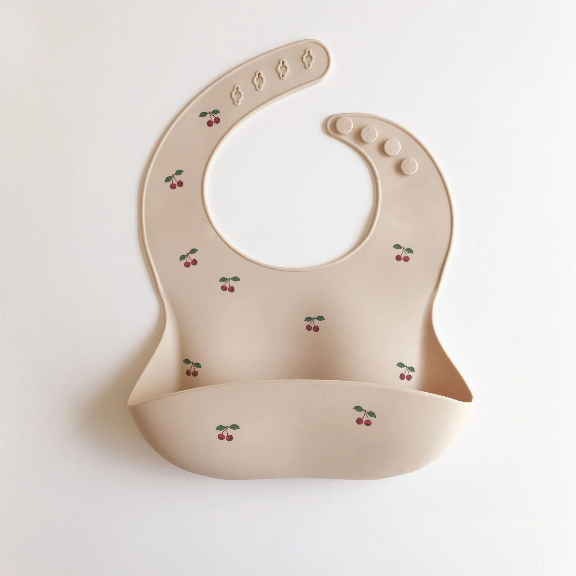 Nieuwe Baby Siliconen Slabbetjes Waterdichte Bib Flexibele Speeksel Handdoek Citroen Cherry Kinderen Pasgeboren Waggel Jongens Meisjes Voeden Doek