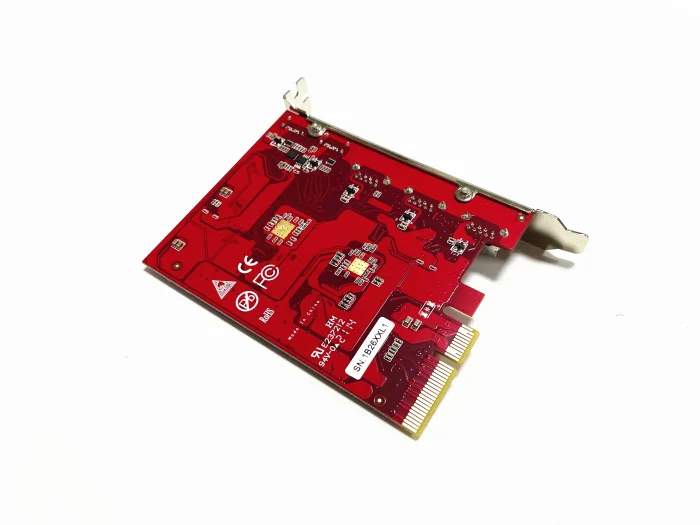 Cableless Super Speed 3 prots USB3.0 + Dual ports Type-c PCI Express Control Adapter Card  for Mac Pro 3.1-5.1/OSX 10.8