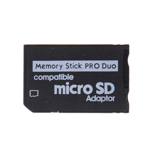 Imagen 2 del producto JETTING-Adaptador de tarjeta de memoria de soporte, adaptador Micro SD a Memory Stick para PSP Micro SD, 1MB-128GB, Memory Stick Pro Duo