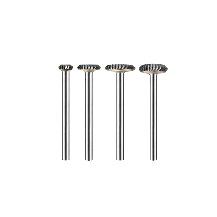 Imagem -04 - Tungsten Aço Fresa Carboneto Y-tipo Arquivo Giratório Metal Arc Disc Moagem Cabeça Liga de Entalho Faca Y0602m03 Y1202m03 mm