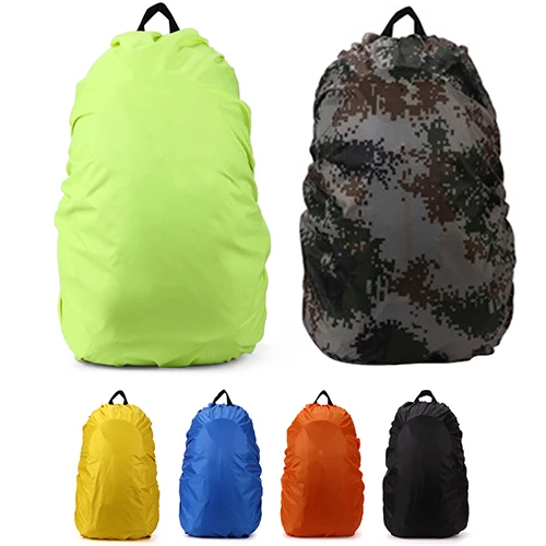 Unisex Outdoor sport Bags Cover Waterproof Rainproof Backpack Rucksack Rain Dust Cover Bag for Camping Hiking