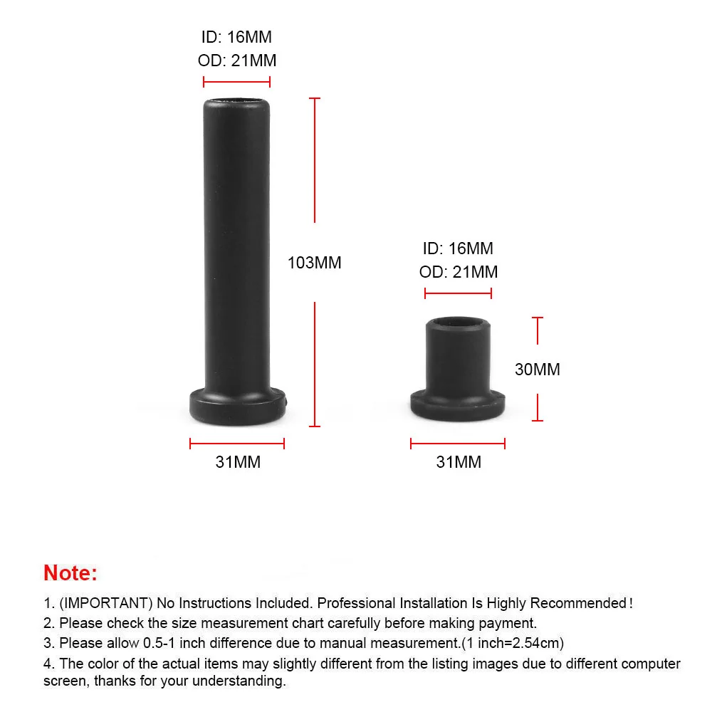 Rear Suspension A-Arm Bushings Kit For Polaris Sportsman X2 800 EFI 2007（24 Bushings）BX102057