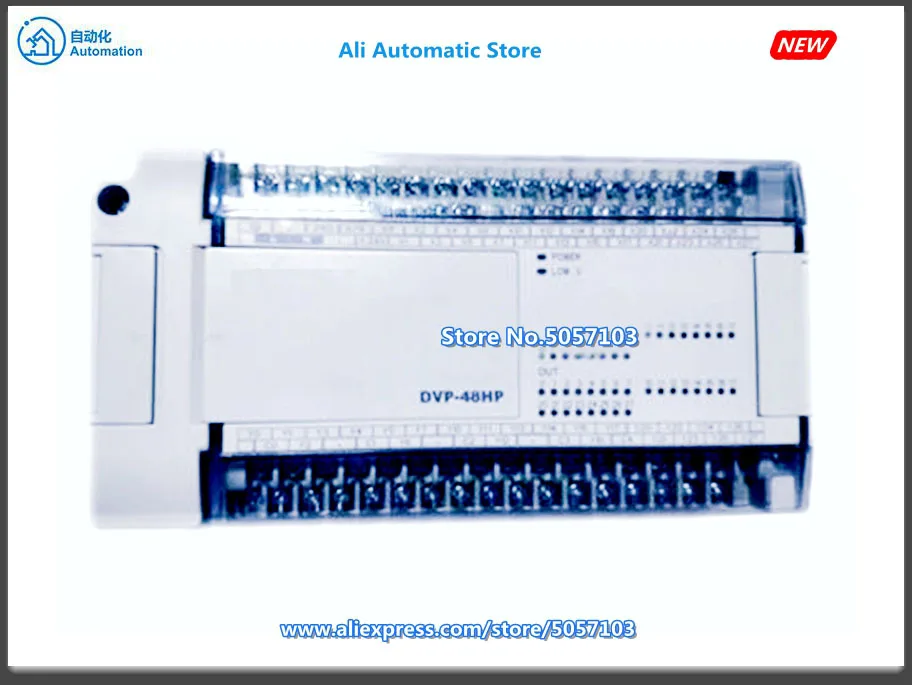 

DVP48HP00T 48 Point Expansion Machine 24DI 24DO NPN 24Vdc 0.3A AC Power Supply New