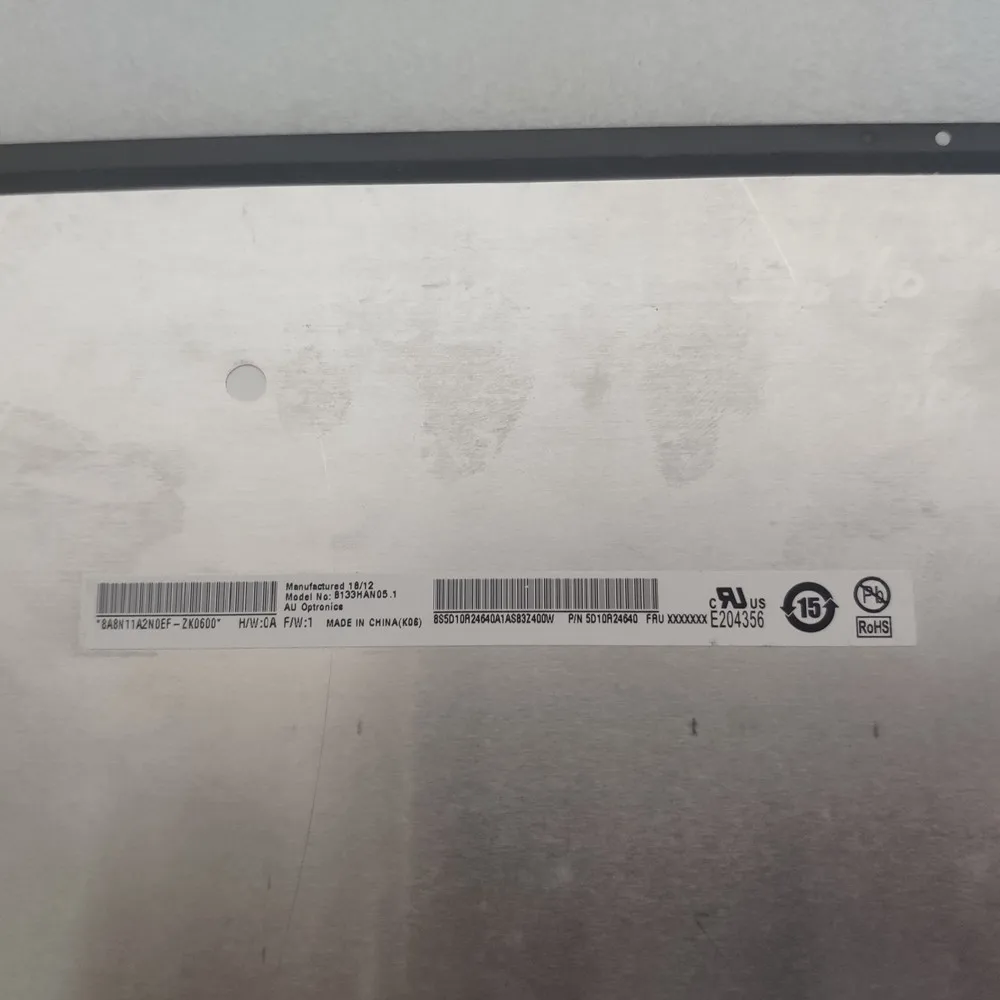 Imagem -05 - Yoga 730s 13im Portátil Tela Lcd Digitador Matriz 5d10s39588 5d10s73328 para Lenovo Yoga S73013iwl Painel de Exibição do Portátil