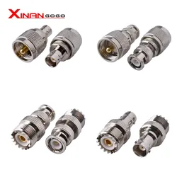 1Pcs UHF SO-239 PL-259 TO BNC Male Female RF Connector Adapter For Antenna cable