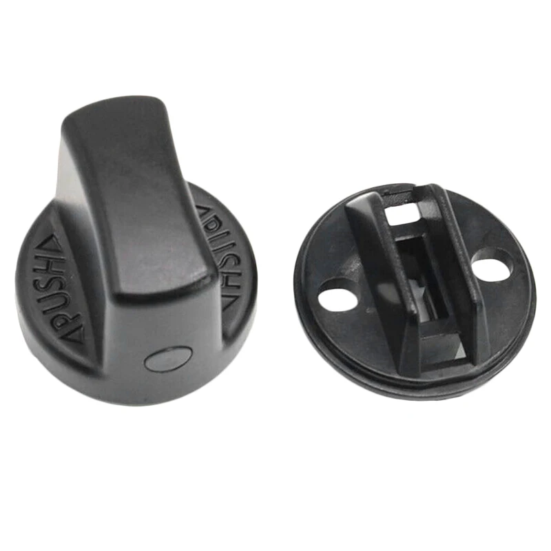 Ignition Key Knob Push Turn Switch Key Ignition Knob Set for Keyless Entry Mazda Speed 6 CX7 CX9 Replace D461-66-141A-02 D6Y1-76