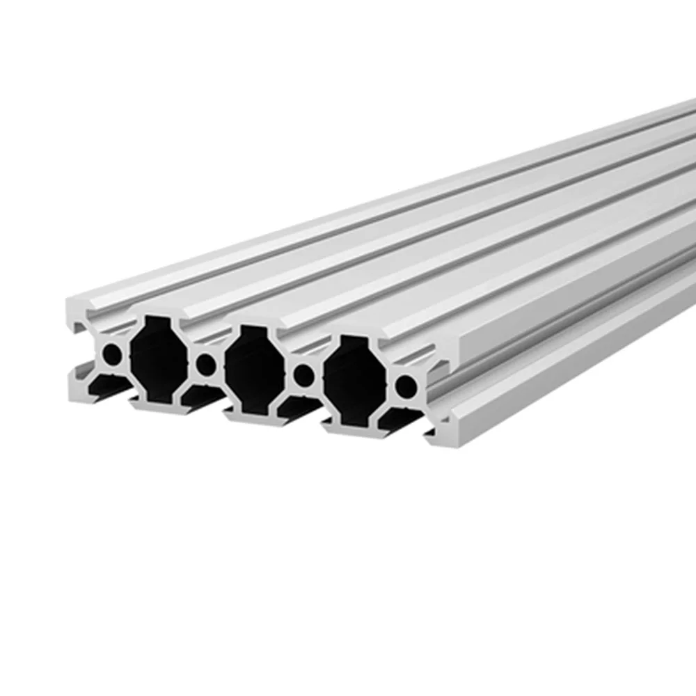 1PC argento 2080 v-slot estrusioni in alluminio 20x80mm telaio di estrusione di profili in alluminio per macchina per incisione Laser CNC