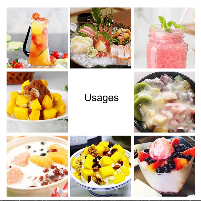 Бесплатная доставка, устройство для бритья льда и снега, устройство для бритья льда высшего качества, с бесплатными лотками для кубиков льда