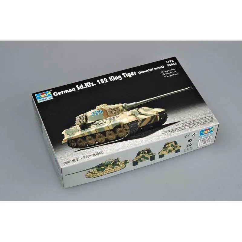 

Trumpeter 07201 1/72 German Sd.Kfz. 182 King Tiger (Henschel turret) - Scale Model Kit