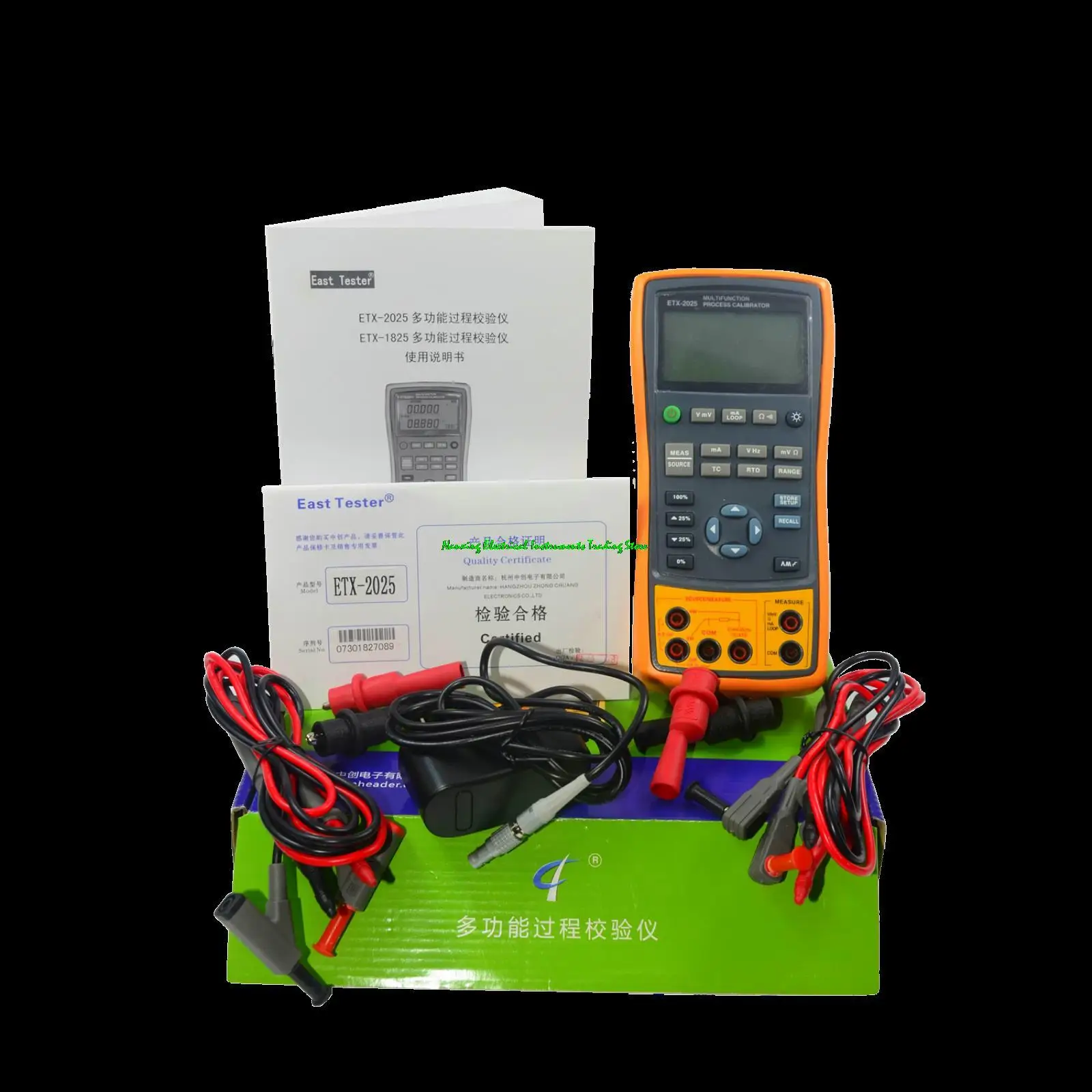 ETX-1825 ETX-2025สัญญาณ Professional Thermocouple Current แรงดันไฟฟ้ามัลติมิเตอร์แบบดิจิทัลสัญญาณ Process Calibrator