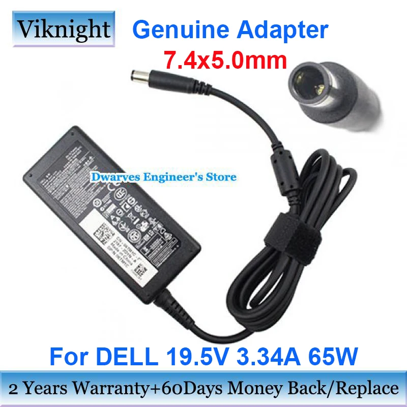 

Genuine 19.5V 3.34A 65W LA65NS2-01 AC Adapter HA65NS5-00 Charger For Dell Inspiron I3541 I3531 I3147 I3542 N5040 E6320 E6430S