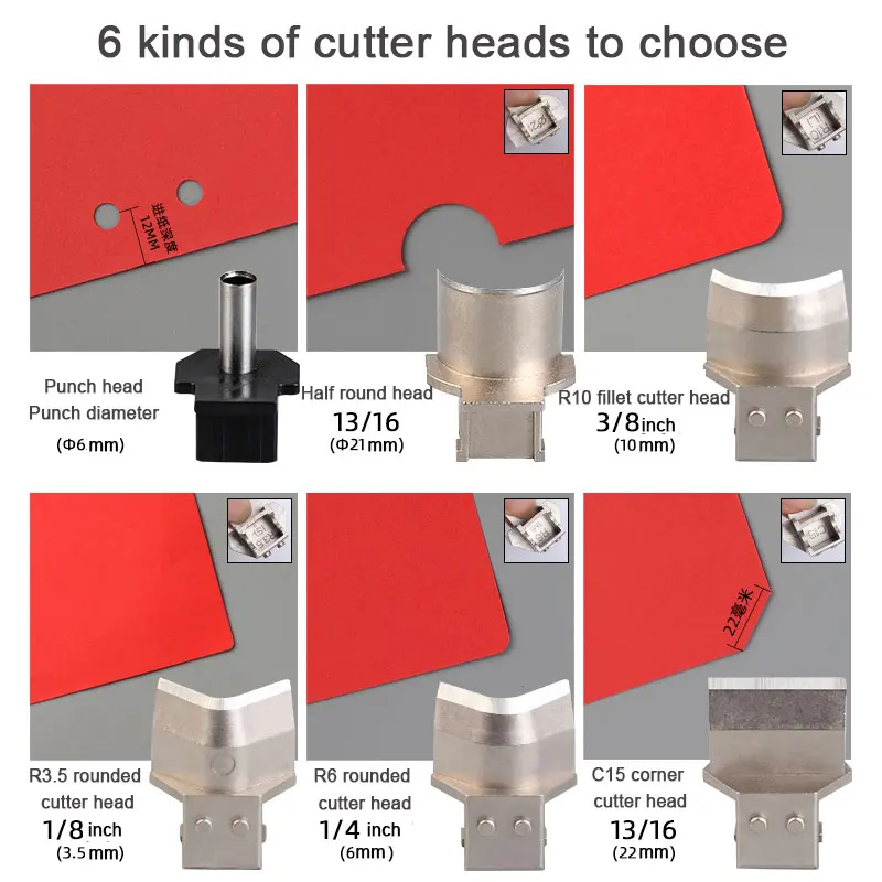 Round Corners, Semi-Circle, Punch, Paper Cutter, Cut Corners, PVC Business Cards, Photo Files, Manual Office Rounding Device