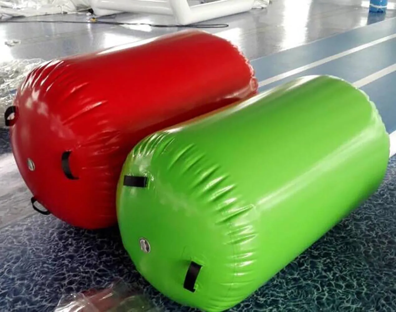 Barrera inflable para gimnasio,