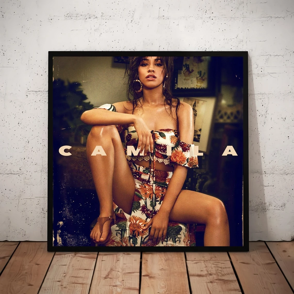 

Camila Cabello Camila Music Album Cover Poster Canvas Art Print Home Decoration Wall Painting ( No Frame )