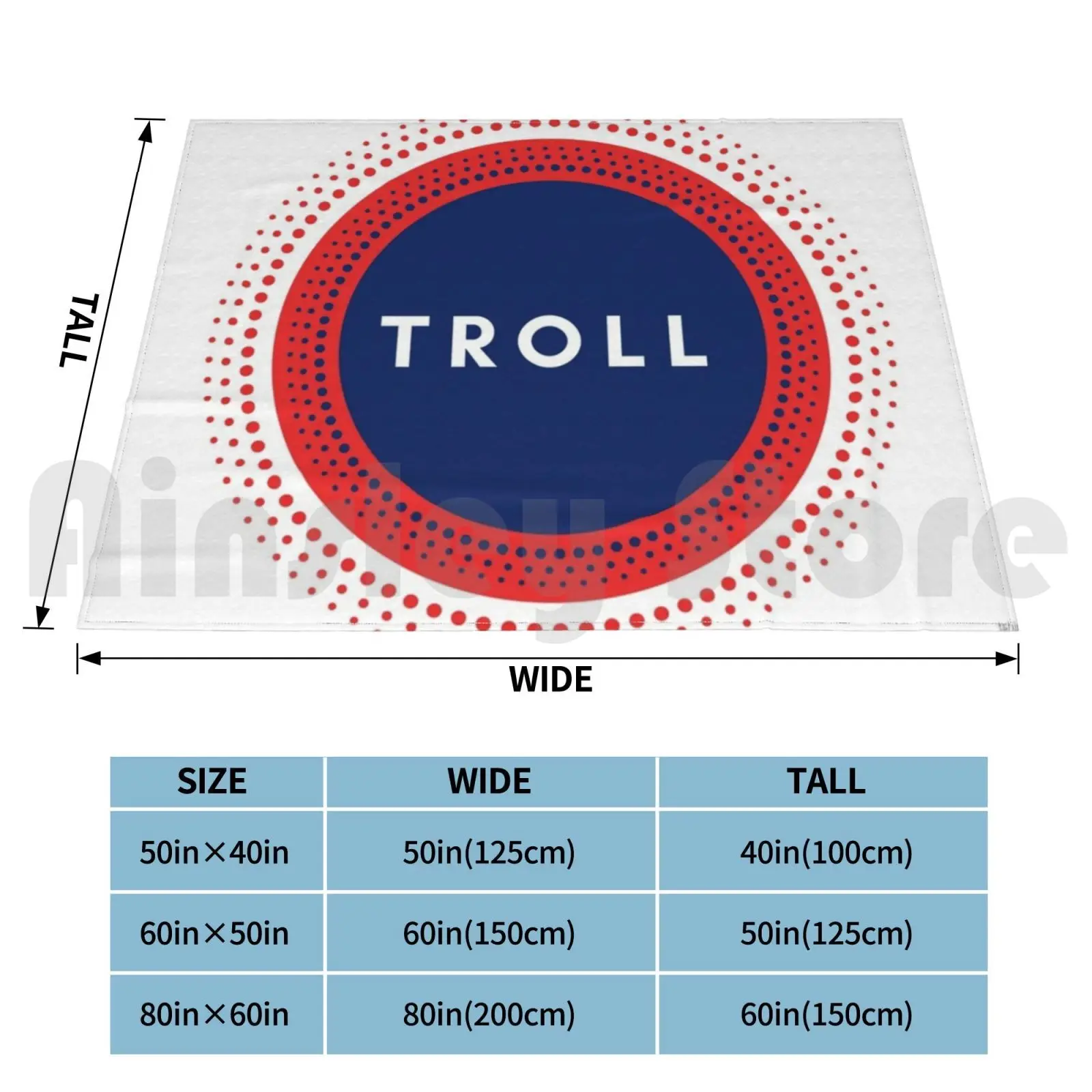 Troll Norway Blanket Fashion Custom Troll Trolls Norway Norwegian The Trolls Norway Trolls Norwegian Trolls Norse