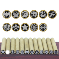 Mosaic Rivets for Knife Handle Diameter 5mm Mosaic Screw Nail for DIY Knife Handle Material Brass Tube Length 45mm