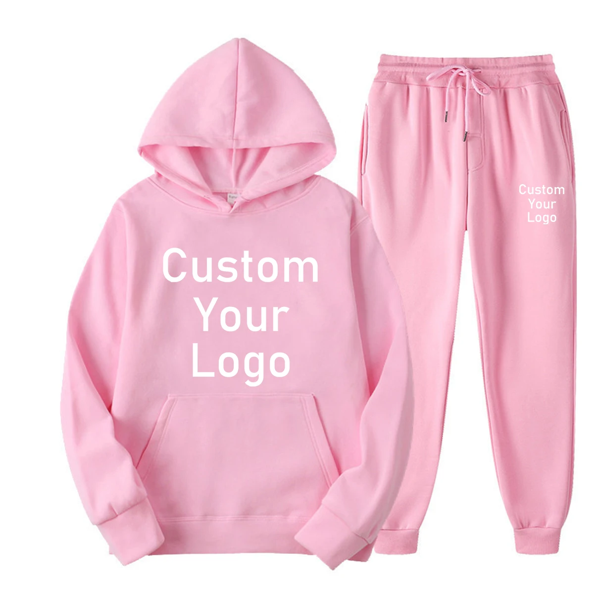 Make Your Design Logo Text Custom Hoodies Sets Men Women Printed Original Design High Quality Gifts Sweatshirts and Sweatpants