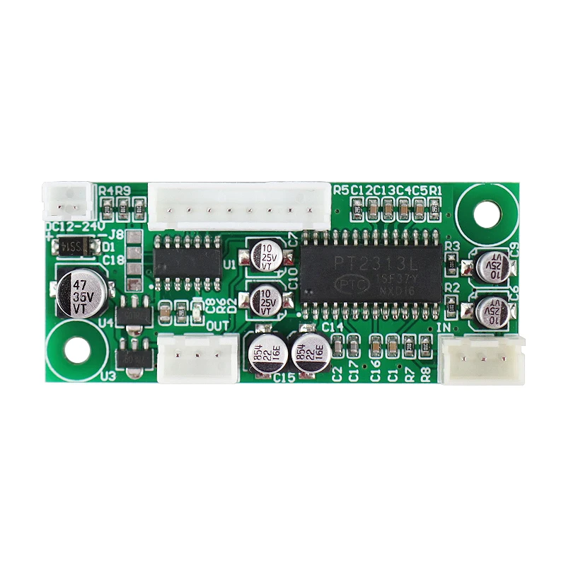 GHXAMP PT2313/TM2313 Digital Control Amplifier Tone Board Audio Mini Preamplifier Bass Tweeter Panel DC12V 61*26mm