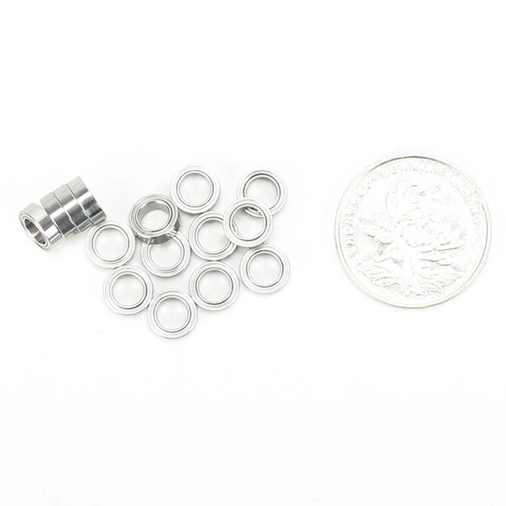 Rolamentos de esferas de aço inoxidável, rolamento SMR85ZZ, ABEC-7, 440C, SMR85Z, SMR85 Z, L-850ZZ, 5x8x2.5mm, 10Pcs