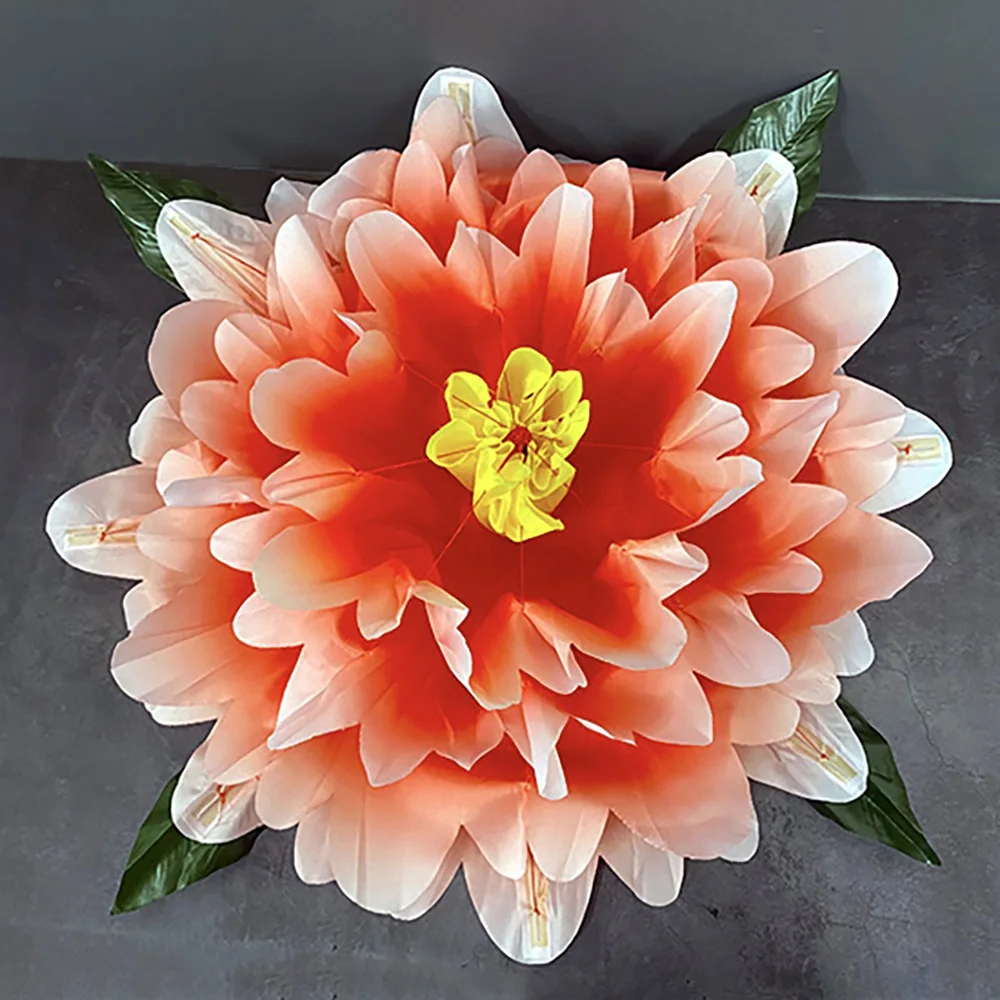 

Peony Production-Gradient (80cm,Yellow/Red/Pink Color) Magic Trick Stage Peony Gimmick Hand Appearing Flower Comedy Magia Mental