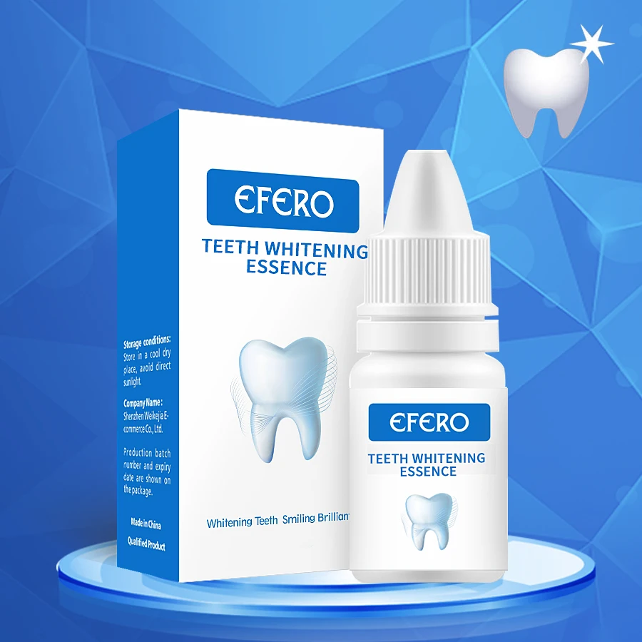 EFERO Teeth Whitening Serum Gel Dental Oral Hygiene Effective Remove Stains Plaque Teeth Cleaning Essence Dental Care Toothpaste