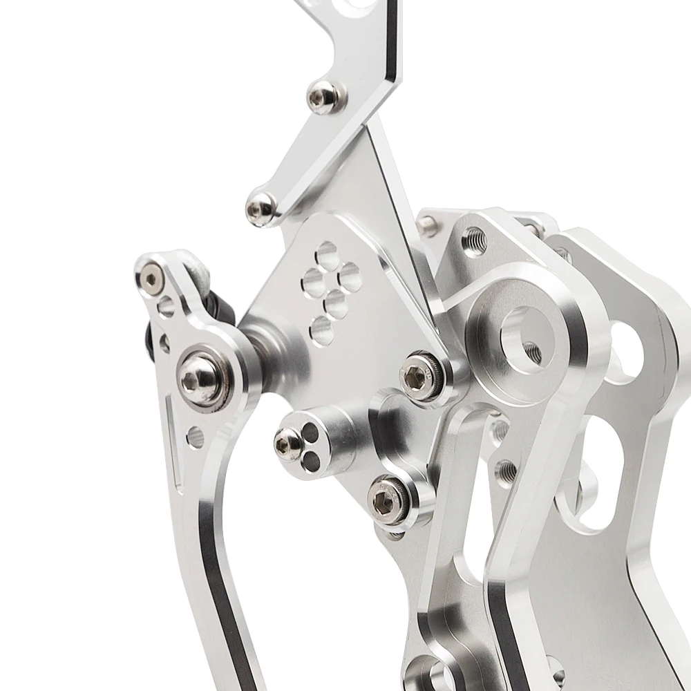 For Ducati Monster 696 2008-2014 Motorcycle Rearset Footrest Footpeg CNC Aluminum Alloy Pedal Foot Peg Rearset Rear set