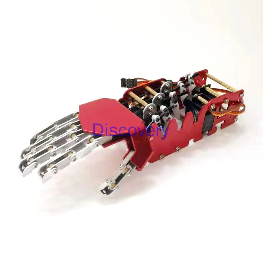 5 Degrees of Freedom Metal Claw Bionic Mechanical Palm Humanoid Robot Finger Gripper