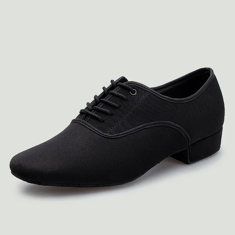 Zapatillas de deporte modernas para hombre, zapatos de lona para baile latino, Tango, salón de baile, suela de goma de cuero suave, calzado