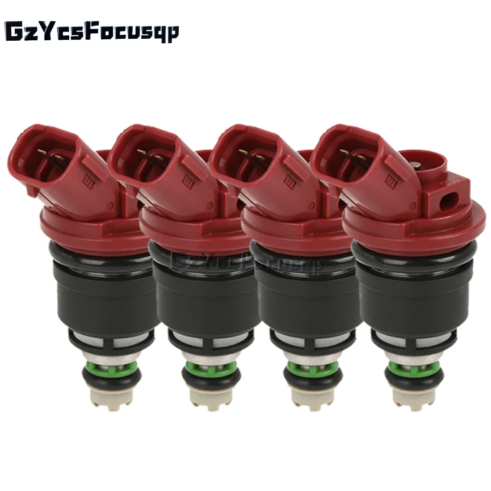 4PCS/LOT Fuel Injectors 16600-RR544 SF-60-740CC 16600RR544 SF60740CC Fits For Silvia S13 S14 S15 SR20DE SR20DET