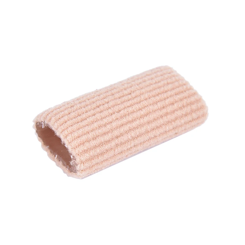 Aplicador protetor de dedo de tecido, separador de dedo para pedicure removedor de calos, alívio da dor manual, tubo de silicone, ferramenta de cuidados com os pés