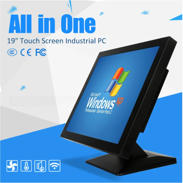 10.4 Inch All in One Computer Win 7 OS Celeron J1900 Industriële Panel PC met Resistive Touch Screen