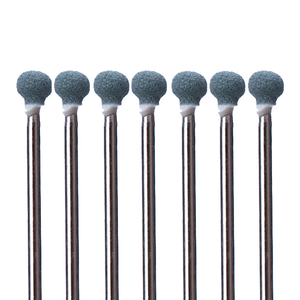 7pcs  Corundum Milling Cutter Nail Drill Bit Rotary Manicure Gel Dead Skin Remove Apparatus for Nail File Nail Tools