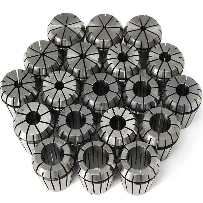 ER20 1-13mm ER Spring Collet Chuck 6.35mm 3.175mm Accuracy 0.015mm CNC Milling Tool Holder Engraving Machine 2.2KW Spindle Motor