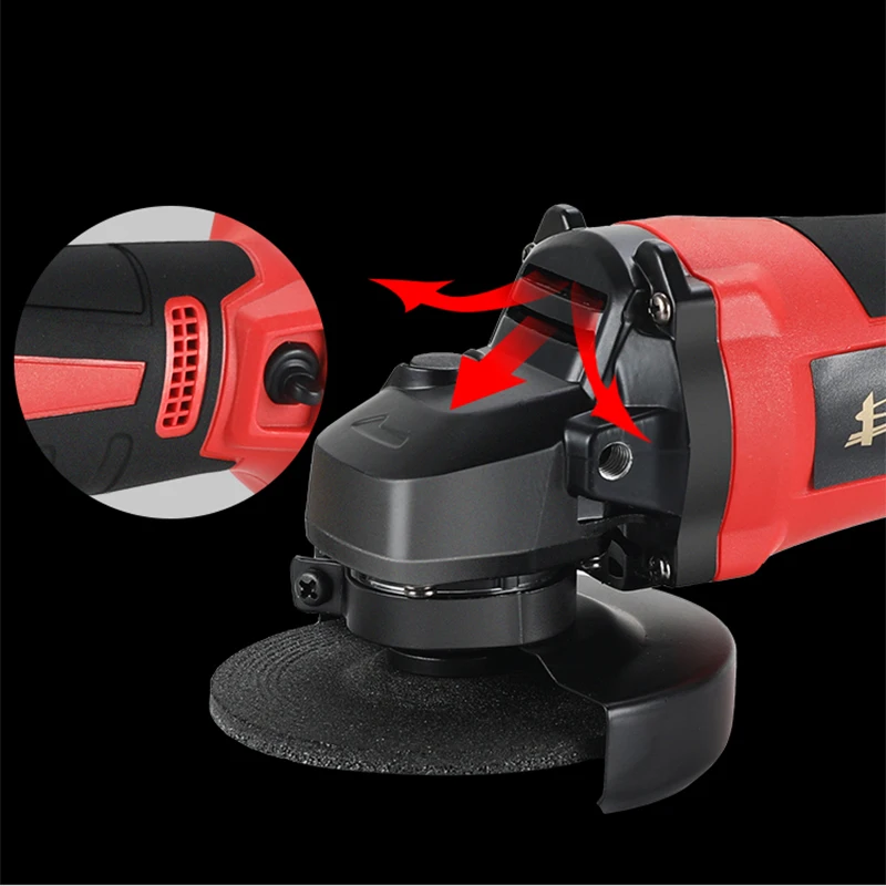 Brushless Rechargeable Angle Grinder Lithium Multifunctional Polisher Cutting Machine Grinding Rechargeable Angle Grinder
