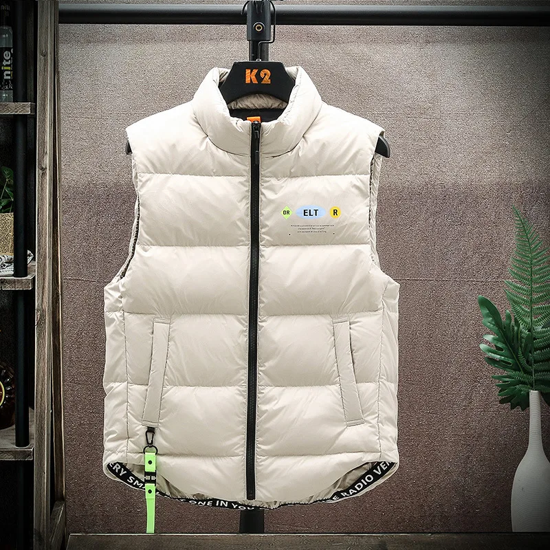 

Down vests for men and women 2021 autumn/winter vests white duck down padded casual jacket for warmth