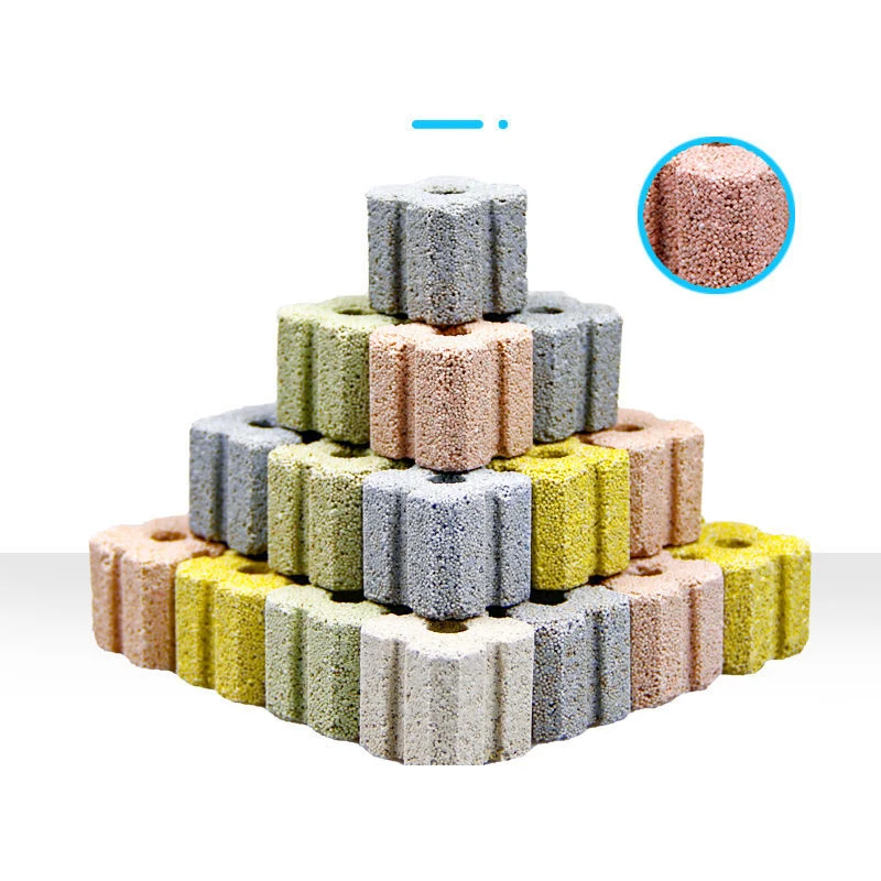 Aquarium Fish Tank Filter Material Biochemical Nano Brick Quartz Ball Nitrifying Bacteria House Water Purification