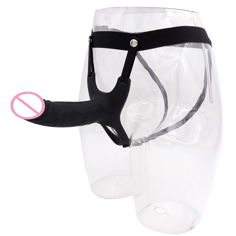 Culotte gode à sangle creuse en silicone pour hommes, agrandissement du pénis, prolongateur de pénis, sangle d'agrandissement sur le vagin, jouet sexuel Mastyellar ator