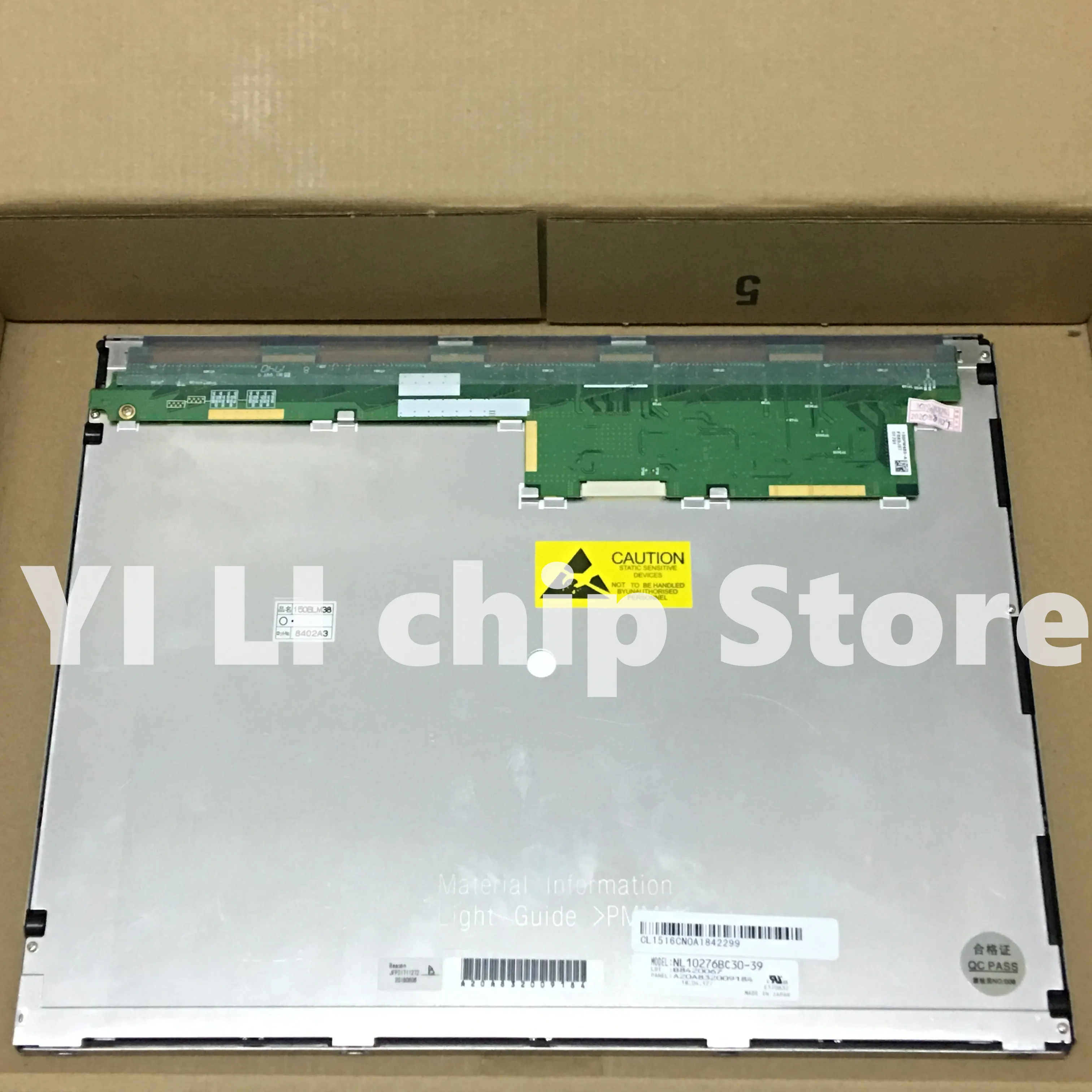 Original 15 Inch LCD Panel NL10276BC30-39 Display Screen