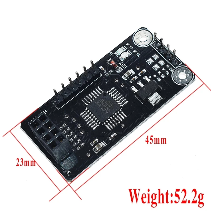 WAVGAT NRF24L01 Socket Adapter plate Board ATMEGA48 wireless Shield module SPI to IIC I2C TWI Interface