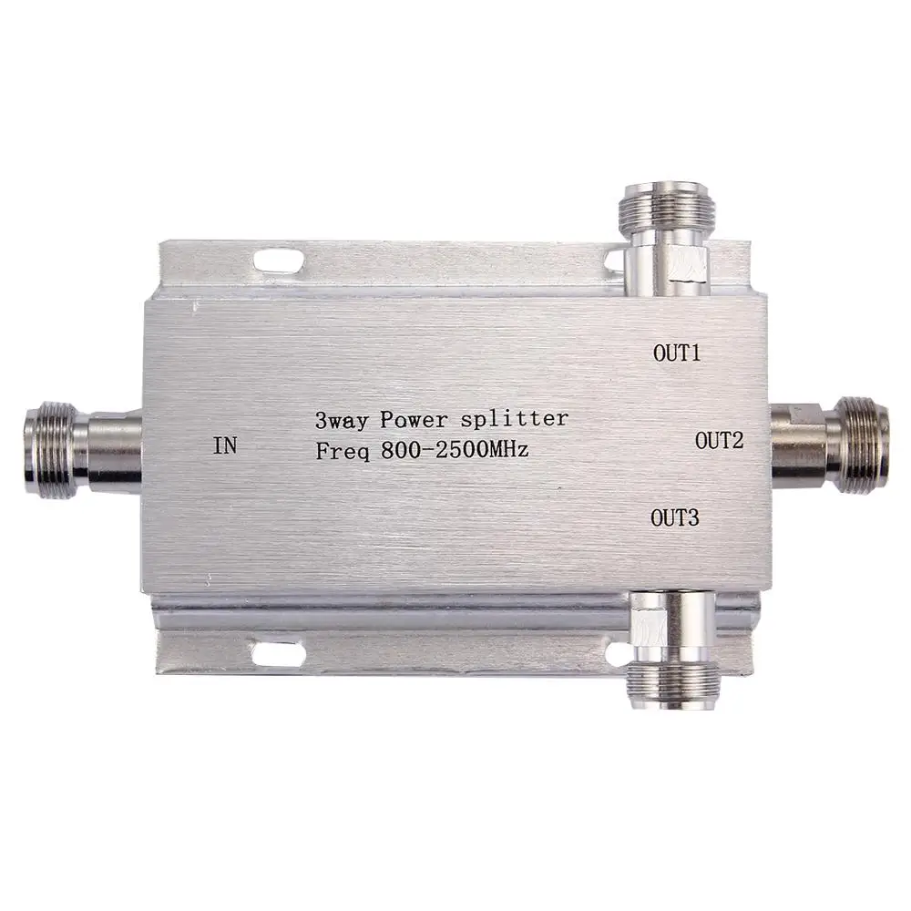 2-3 Way N Female Power Splitter telecom (380~2500MHz) N Type power divider,booster accessory SMA divider for communication