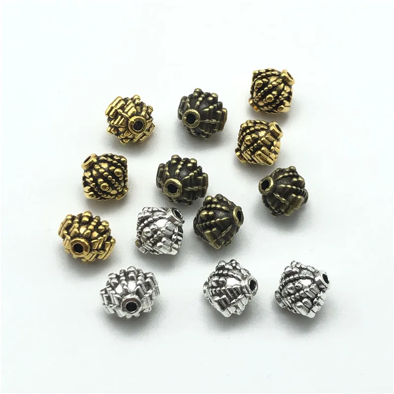 15pcs 10mm irregular perforated beads for jewelry making DIY handmade bracelet necklace prayer accessories wholesale