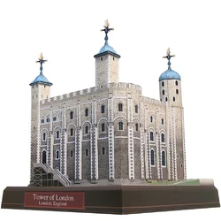 United Kingdom Tower of London 3D Paper Model House Papercraft DIY Art Origami Building Teens Adult Handmade Craft Toys QD-169