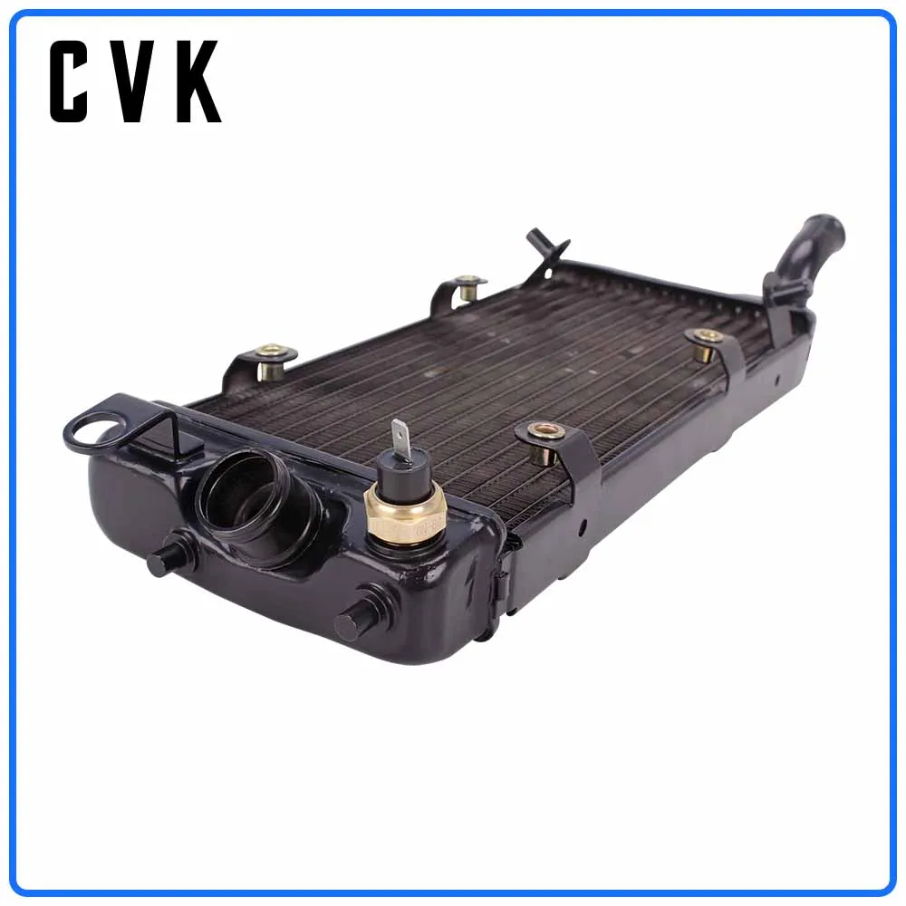 CVK Aluminium Radiator Cooler Cooling Water Tank for Honda Steed400 Steed600 XLV400 XLV600 XLV VT Steed 400 600 Shadow VT600