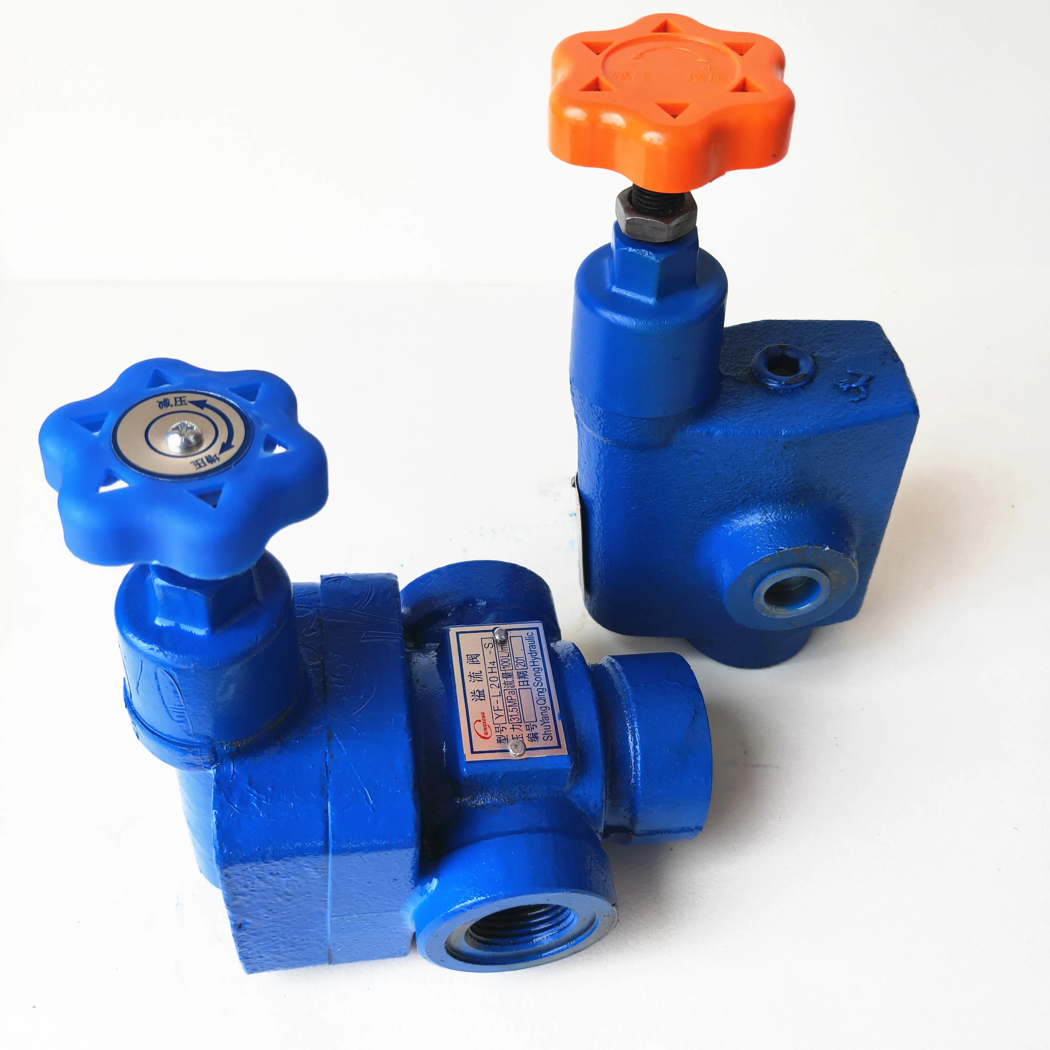 Manual Reversing Valve, Overflow Valve, Pipe Type Overflow Valve, Three-position Four-way Hydraulic Pressure Regulating Valve