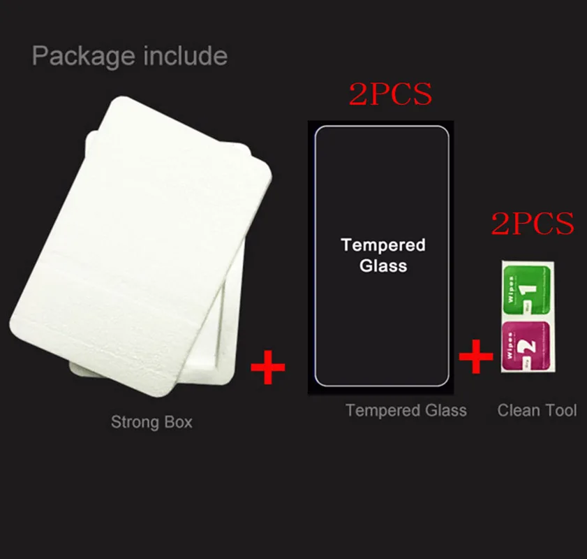 2PCS FOR Doogee S59 Pro  High HD Tempered Glass Protective On DoogeeS59 S59Pro Screen Protector Film