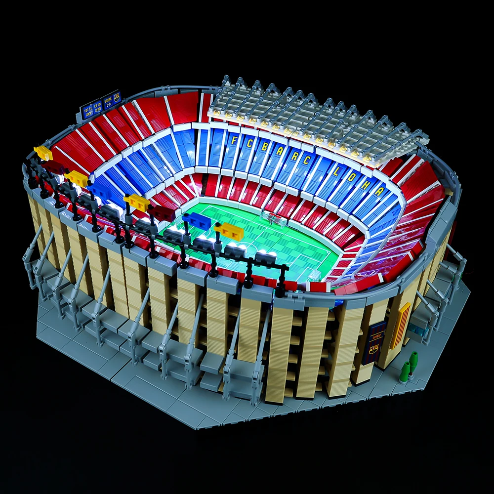 Led Light Kit Building Blocks FC Barcelona Camp Nou For LEGO Creation 10284 (Only Light Kit Included)
