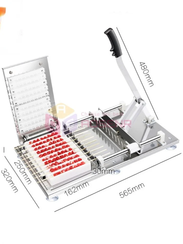 Manually Burn Skewers Machine Stainless Steel Meat, Mutton, Satay Tools  kitchen accessories