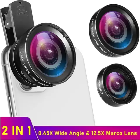 Wide Angle Macro Phone Lens 0.45x TONGDAYTECH